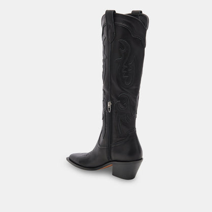 SAMSIN BOOTS BLACK LEATHER Dolce Vita