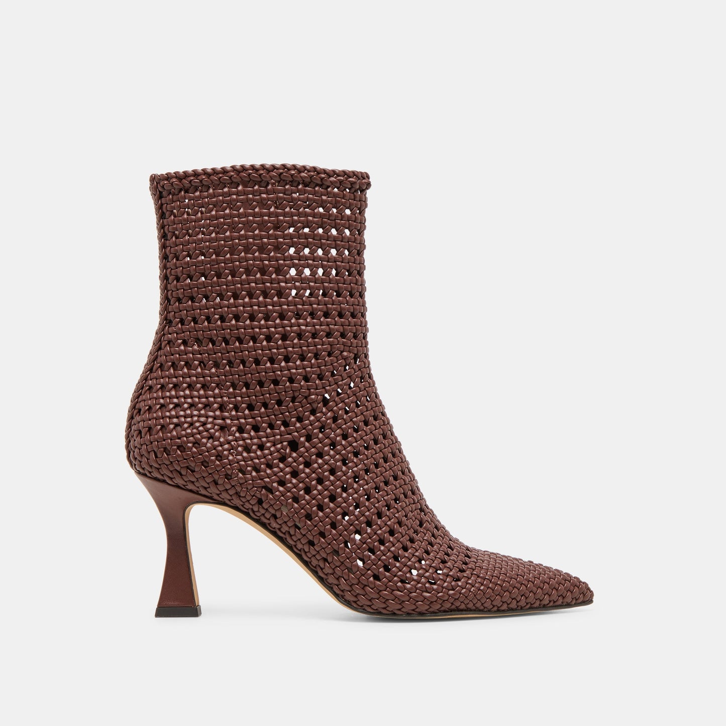 Embry Brown Woven Stella Booties Dolce Vita