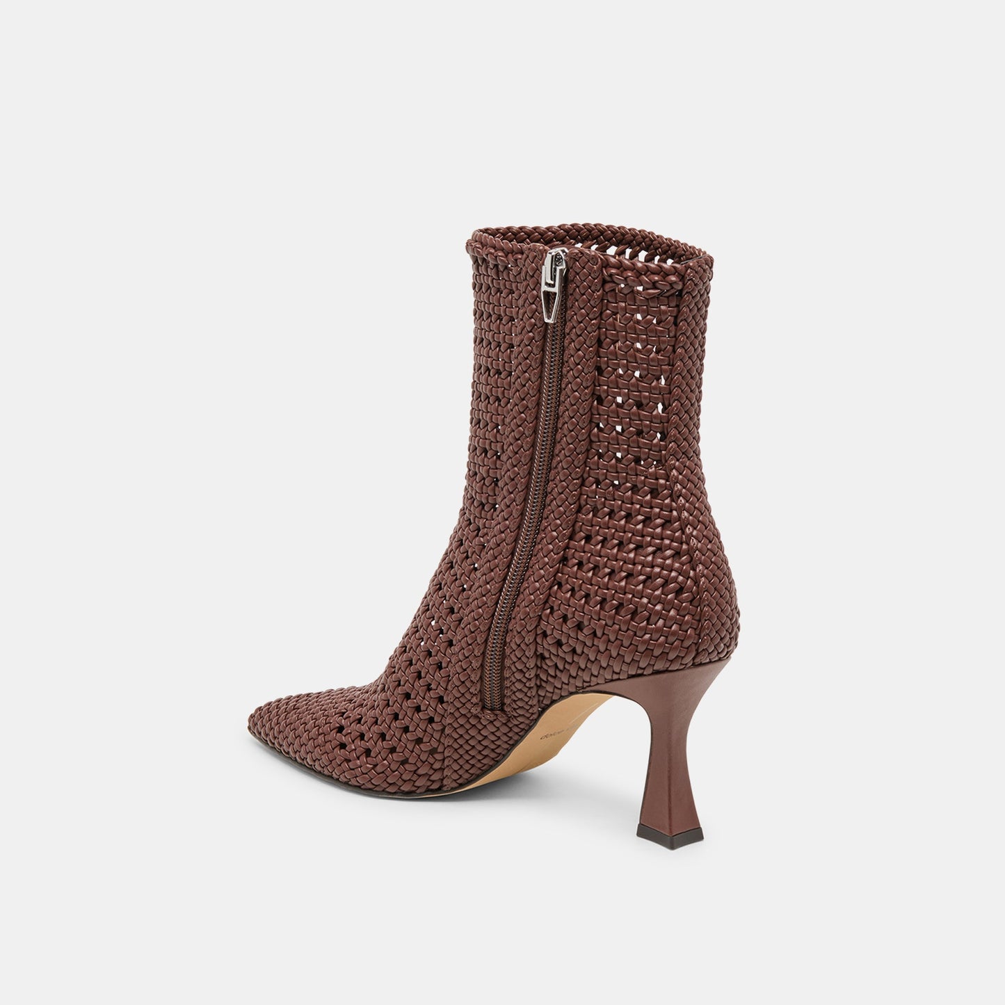 Embry Brown Woven Stella Booties Dolce Vita