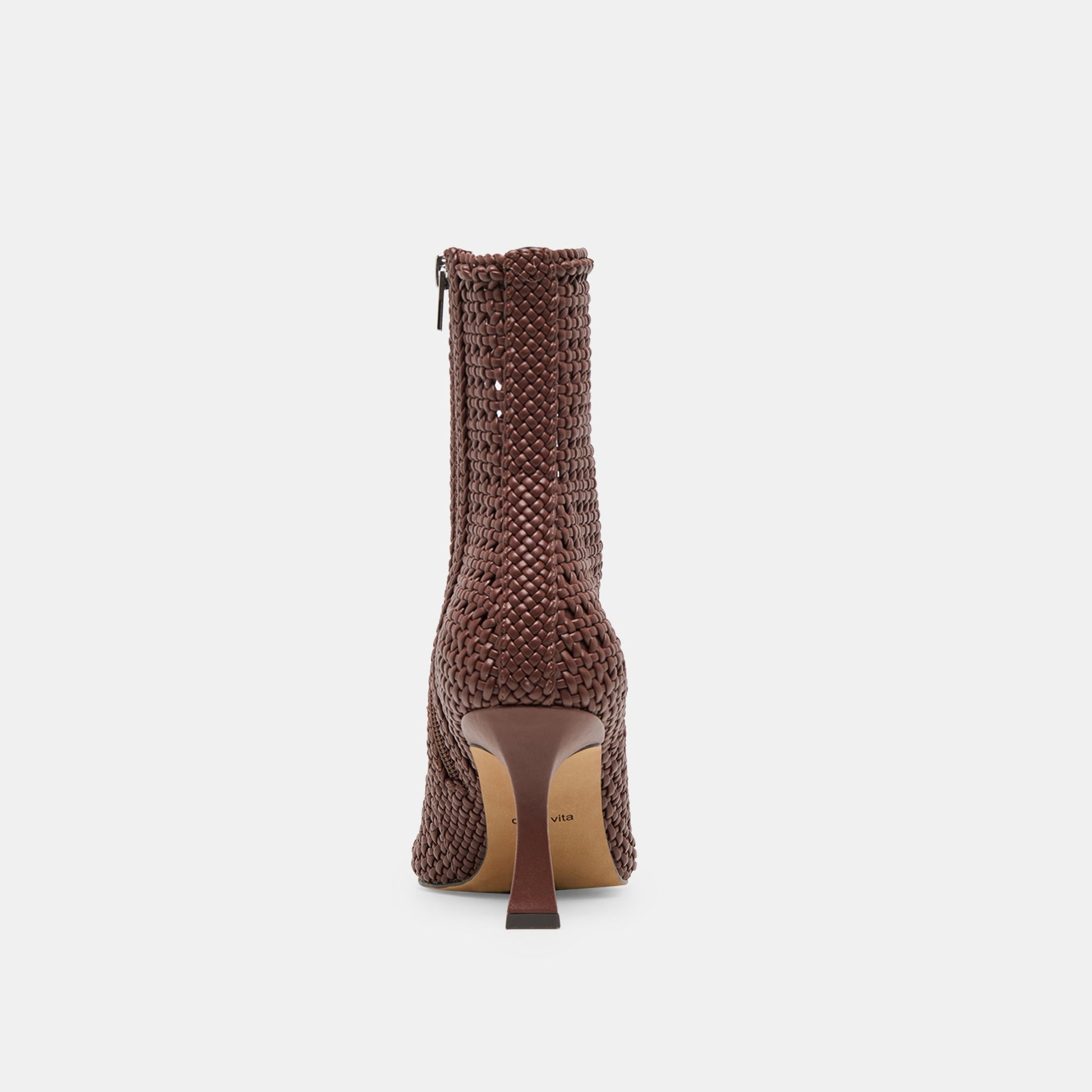 Embry Brown Woven Stella Booties Dolce Vita