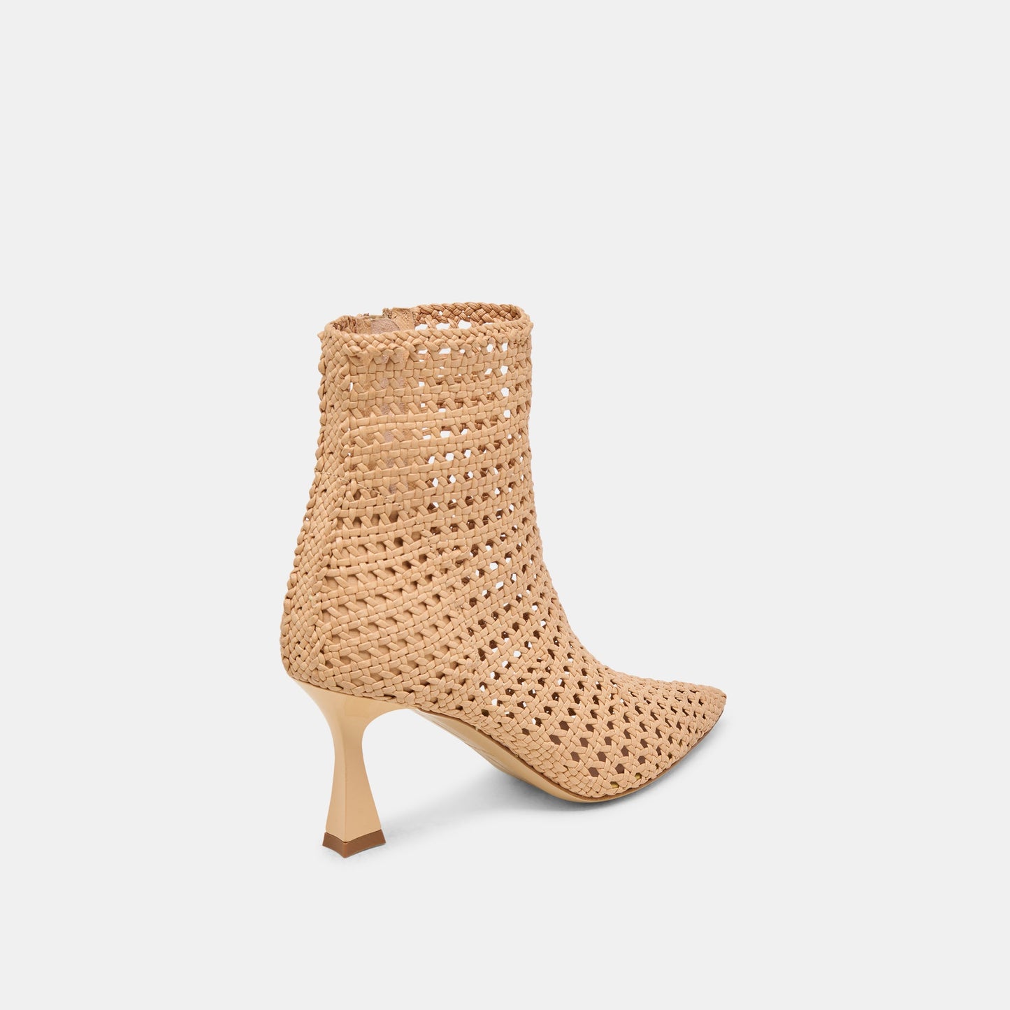 Lonni Tan Woven Leather Booties Dolce Vita