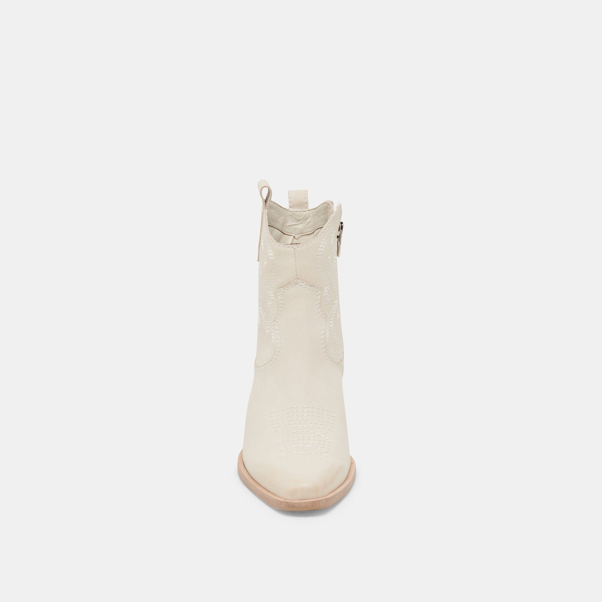 SHANIA BOOTIES IVORY NUBUCK Dolce Vita
