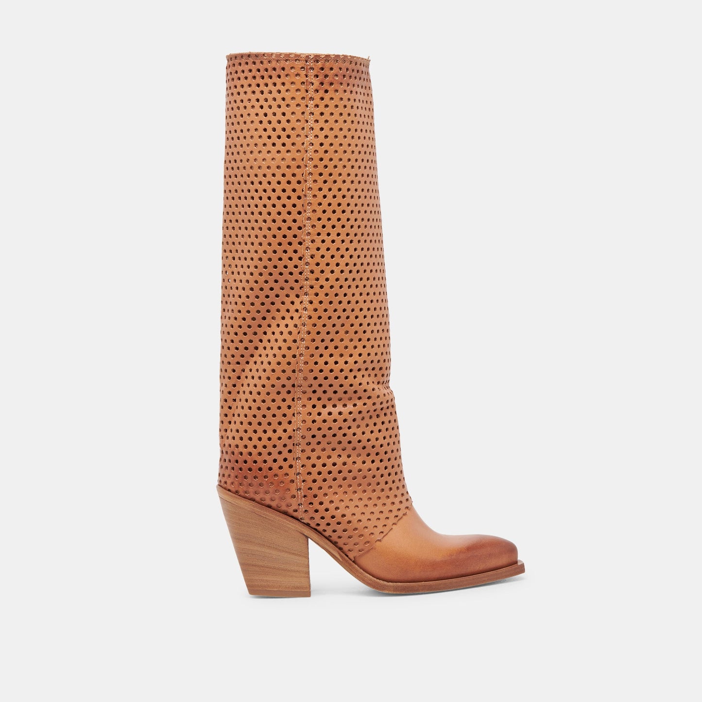 BOONE BOOTS COGNAC LEATHER Dolce Vita