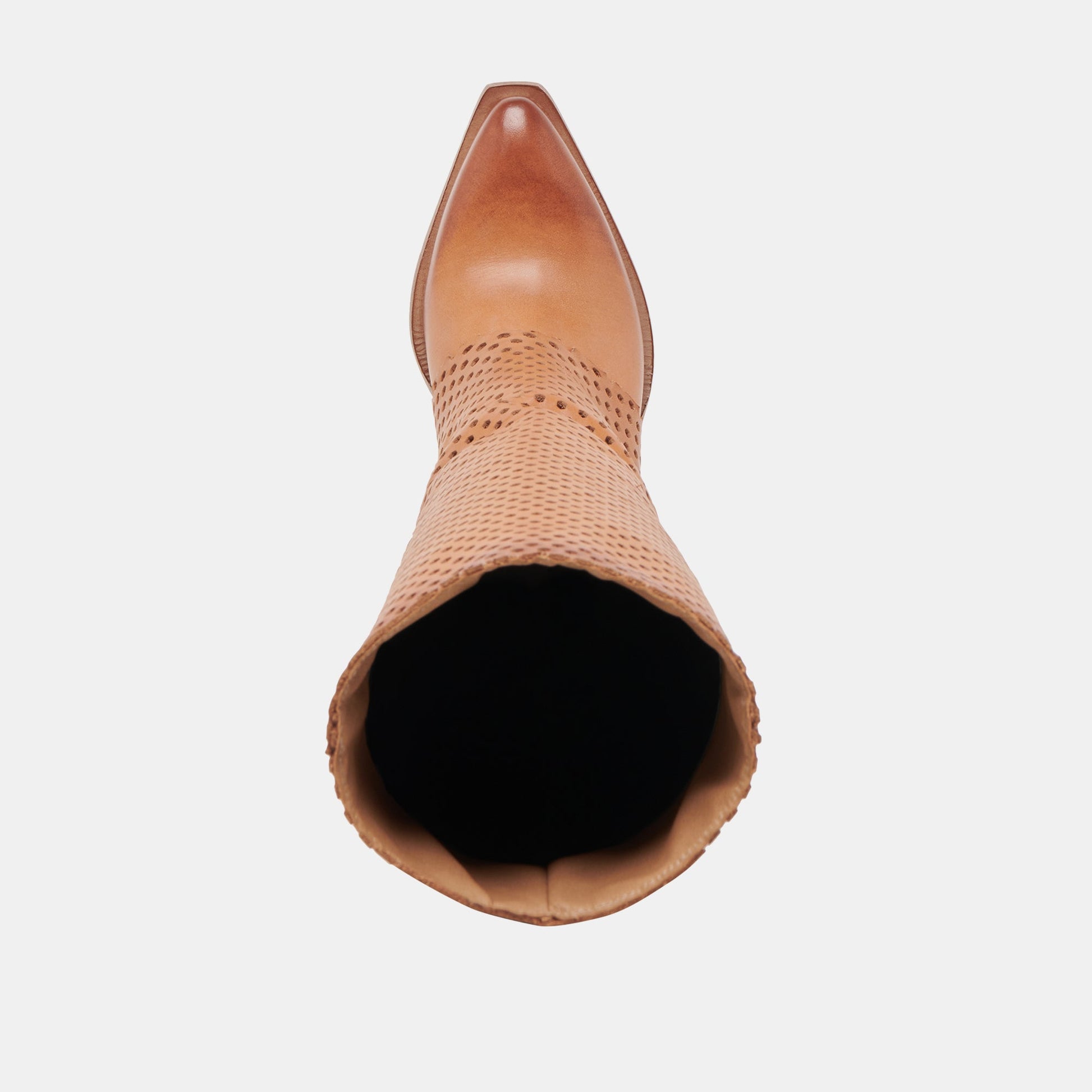 BOONE BOOTS COGNAC LEATHER Dolce Vita