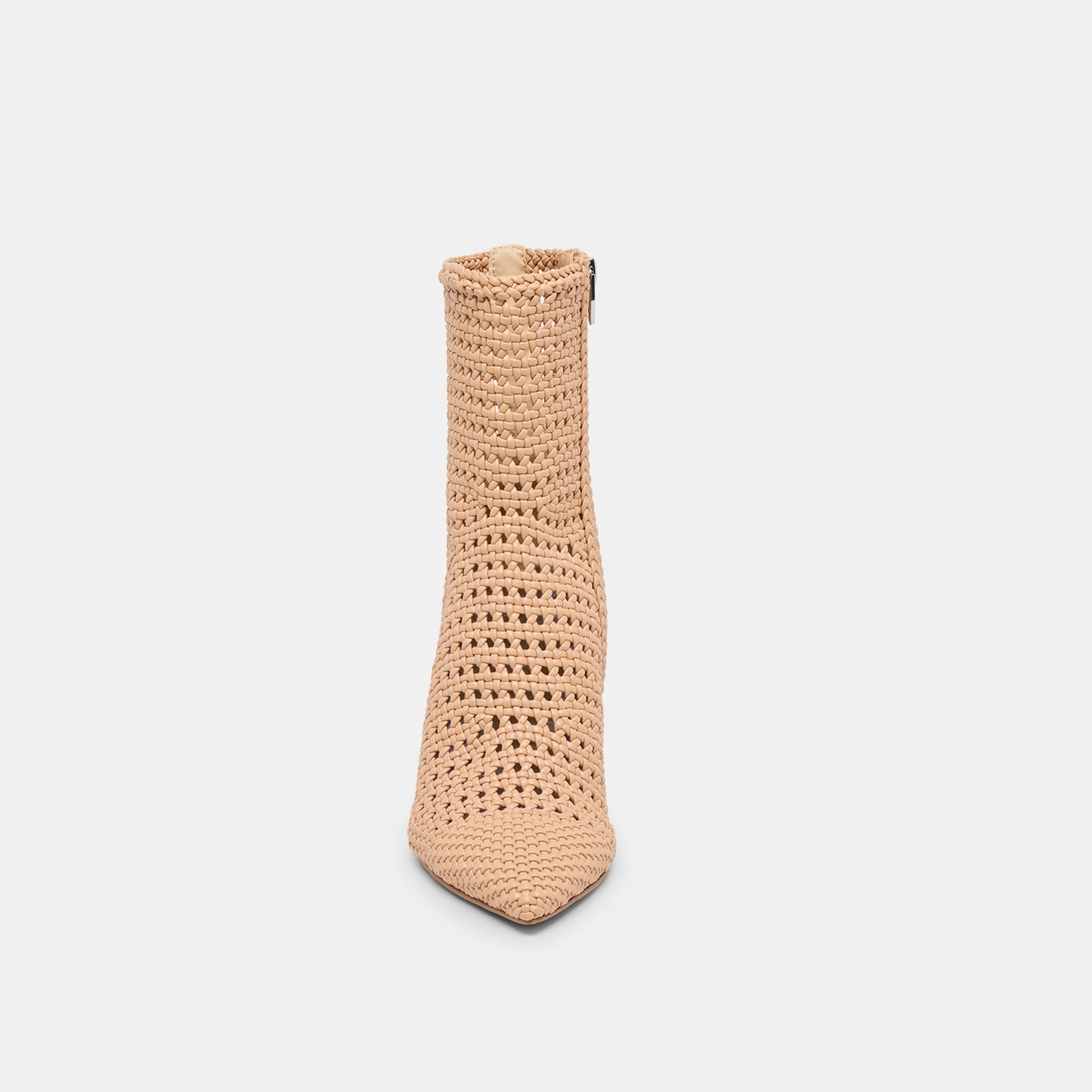 Embry Lt Tan Woven Stella Booties Dolce Vita