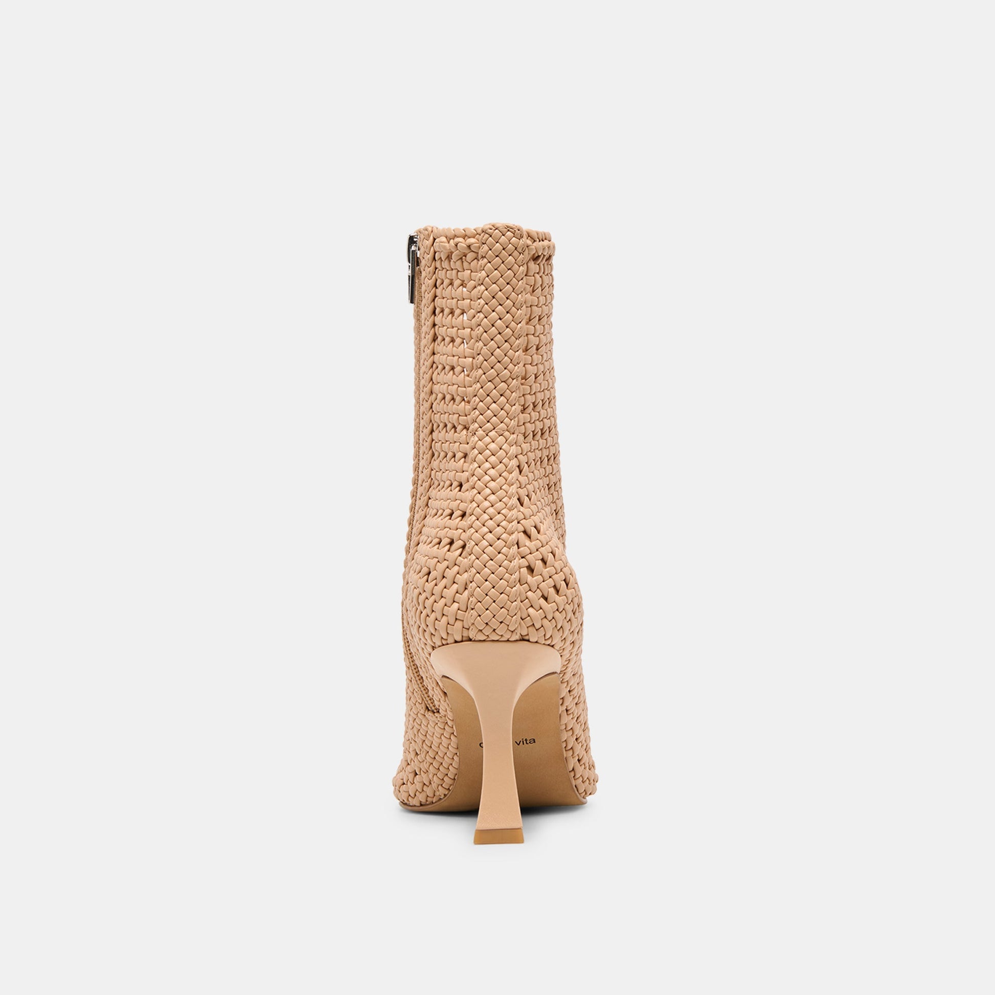 Embry Lt Tan Woven Stella Booties Dolce Vita