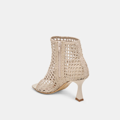 Quin Bone Woven Leather Heels Dolce Vita