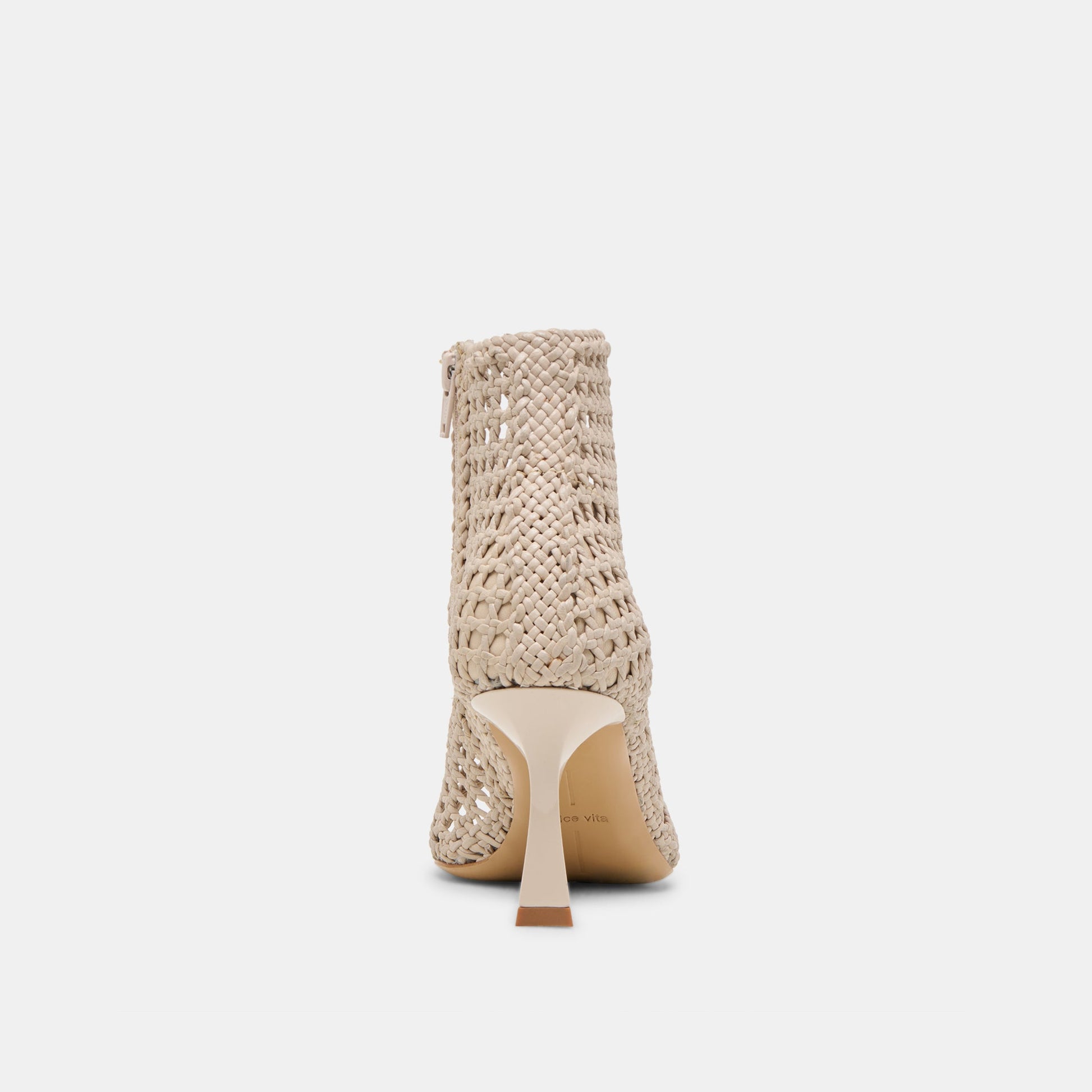 Quin Bone Woven Leather Heels Dolce Vita