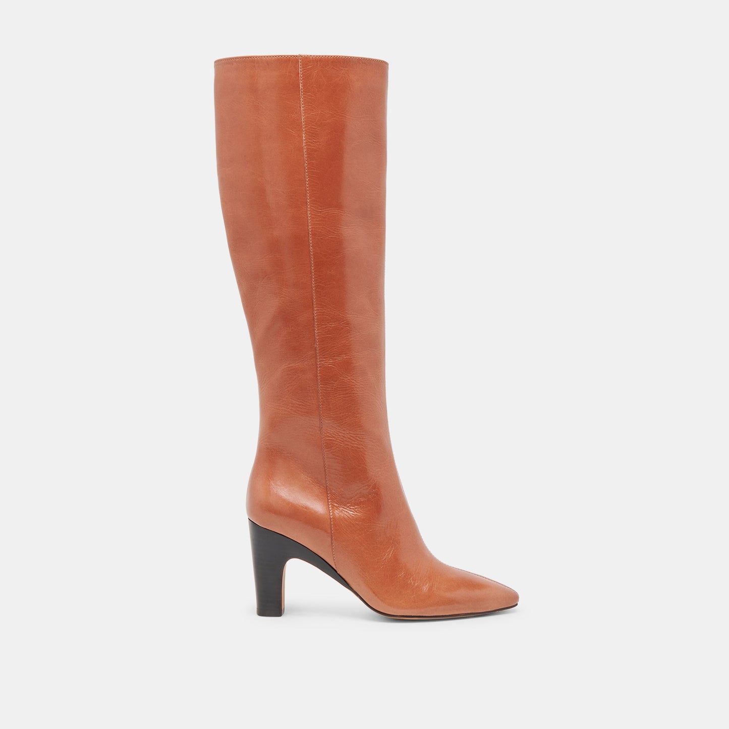NELAS BOOTS COGNAC LEATHER Dolce Vita