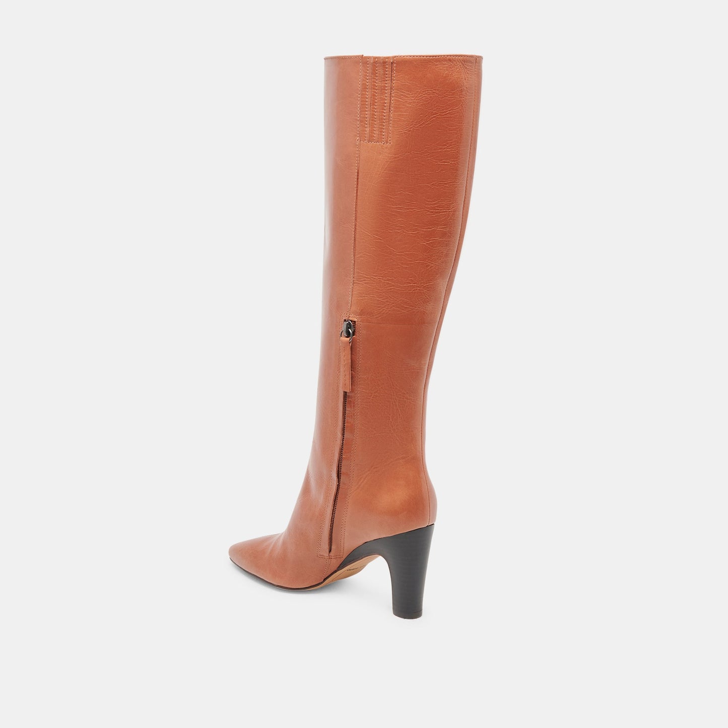 NELAS BOOTS COGNAC LEATHER Dolce Vita
