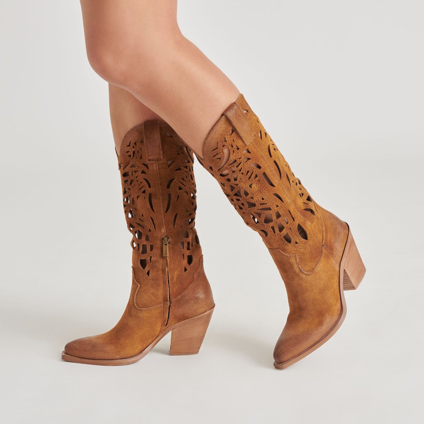 WAYLAN BOOTS CHESTNUT SUEDE Dolce Vita