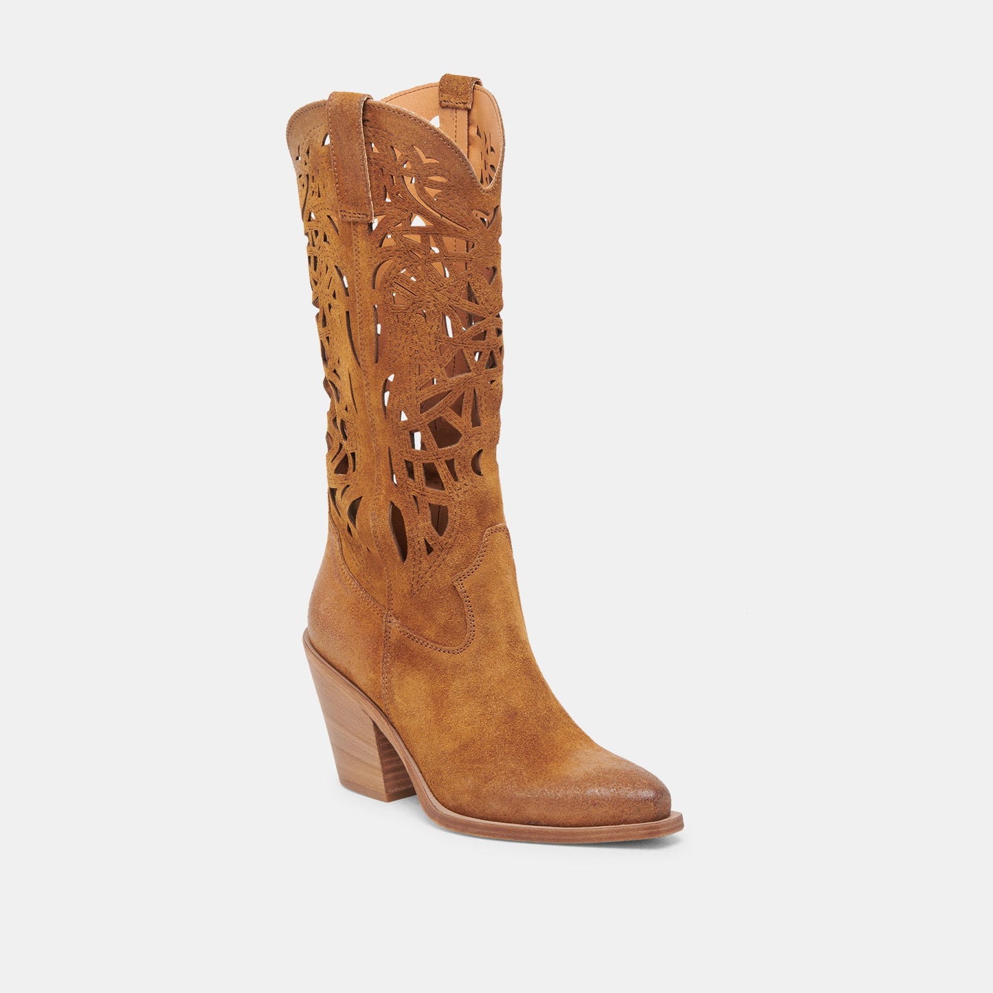 WAYLAN BOOTS CHESTNUT SUEDE Dolce Vita