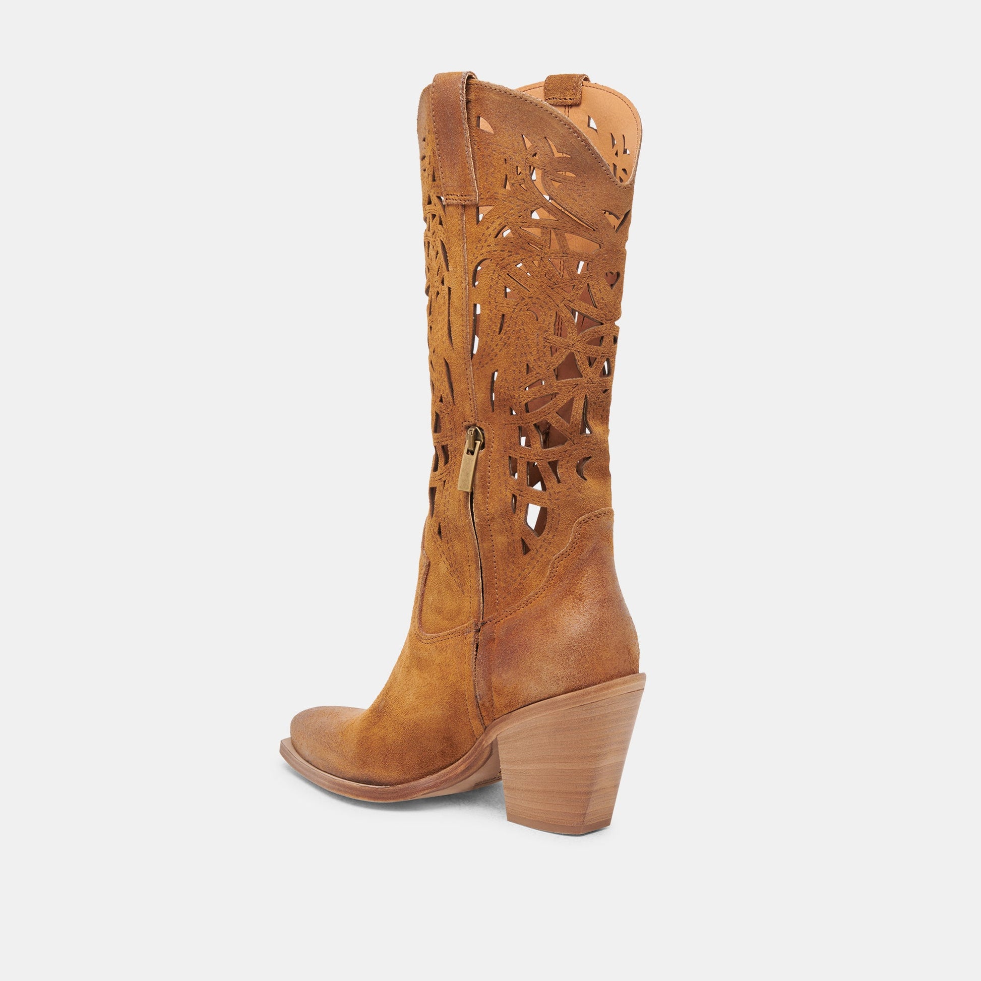 WAYLAN BOOTS CHESTNUT SUEDE Dolce Vita