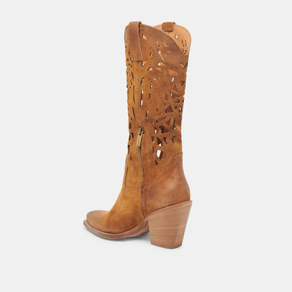 WAYLAN BOOTS CHESTNUT SUEDE Dolce Vita