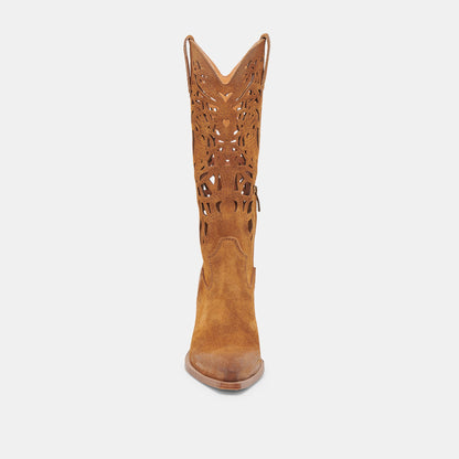 WAYLAN BOOTS CHESTNUT SUEDE Dolce Vita