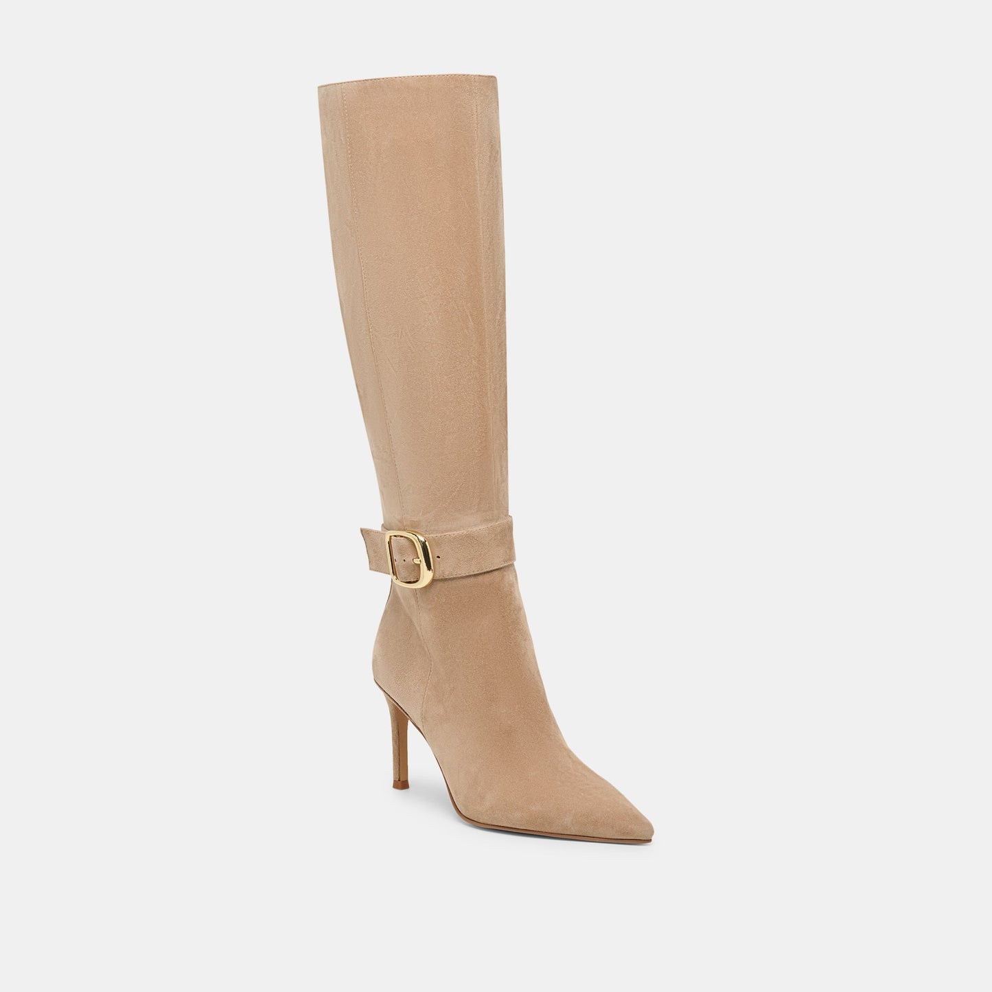 Kinzy Camel Suede Boots Dolce Vita