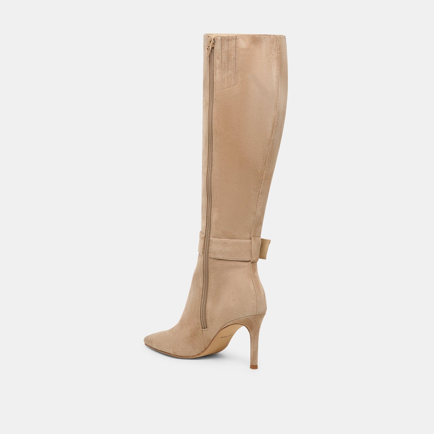 Kinzy Camel Suede Boots Dolce Vita