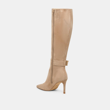 Kinzy Camel Suede Boots Dolce Vita