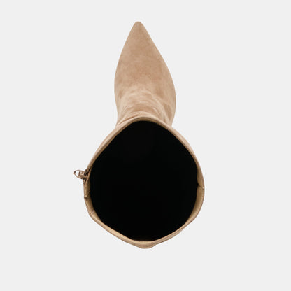 Kinzy Camel Suede Boots Dolce Vita