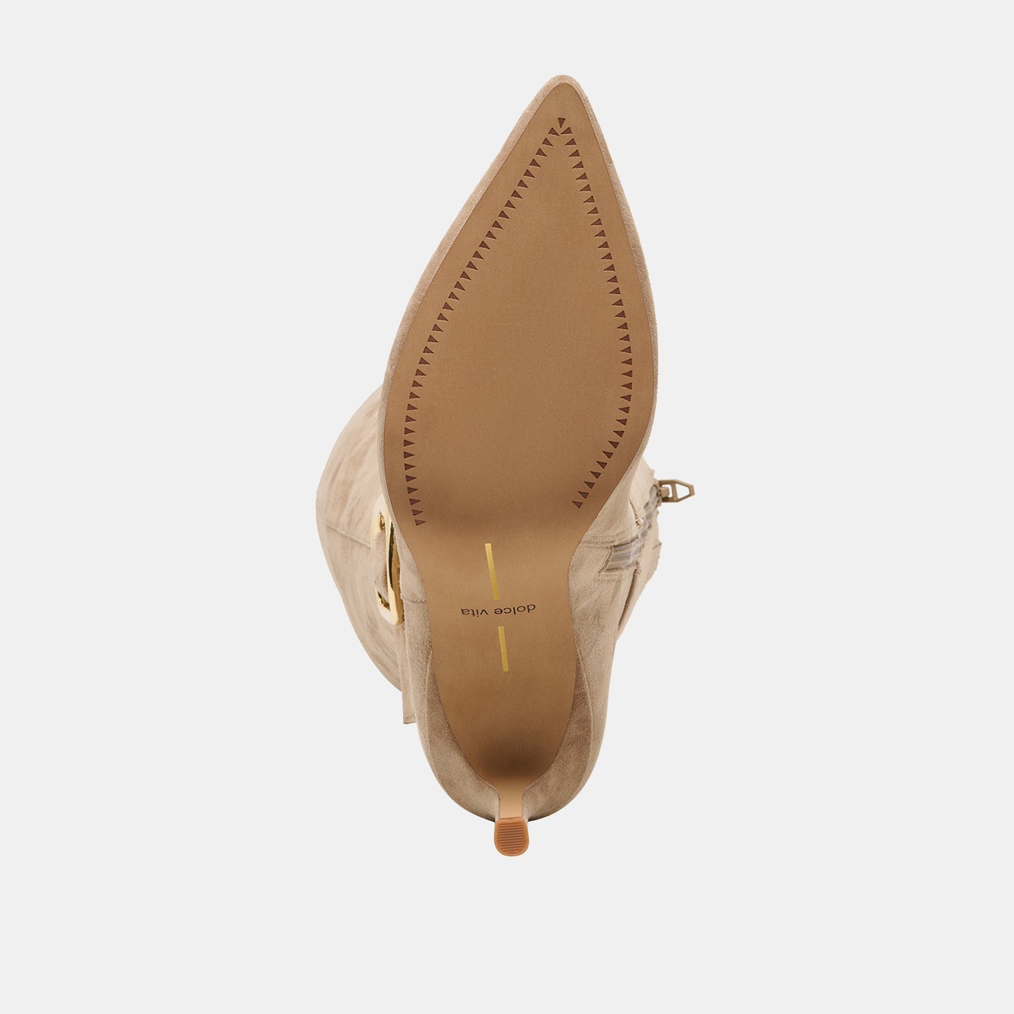 Kinzy Camel Suede Boots Dolce Vita