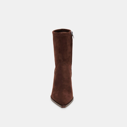 ARYA WIDE CALF BOOTS DK BROWN STELLA SUEDE Dolce Vita