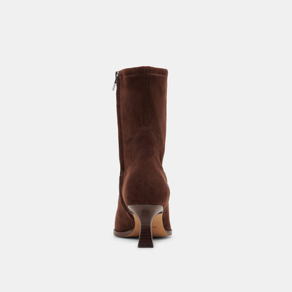 ARYA WIDE CALF BOOTS DK BROWN STELLA SUEDE Dolce Vita