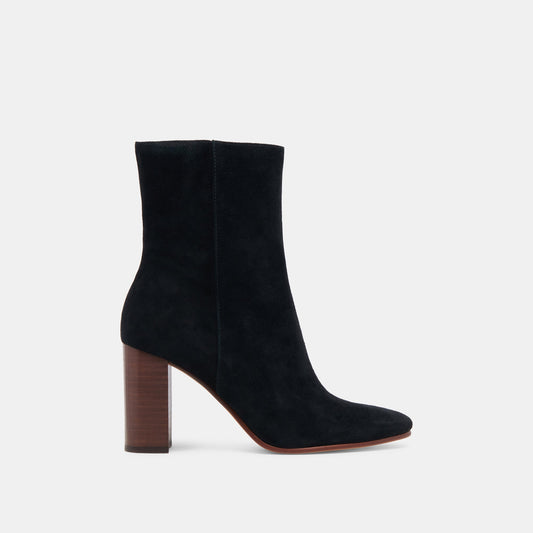 SUZY BOOTIES ONYX SUEDE Dolce Vita