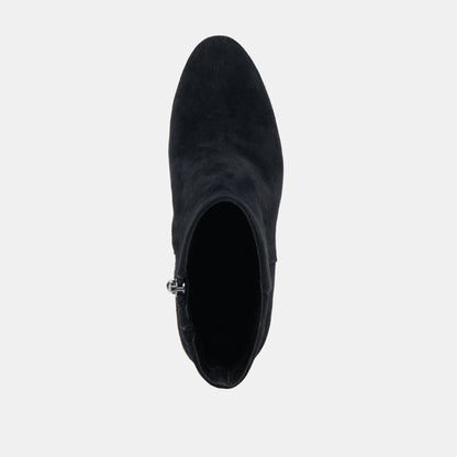 SUZY BOOTIES ONYX SUEDE Dolce Vita
