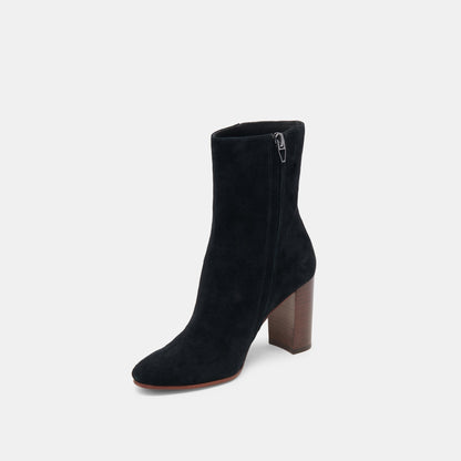 SUZY BOOTIES ONYX SUEDE Dolce Vita