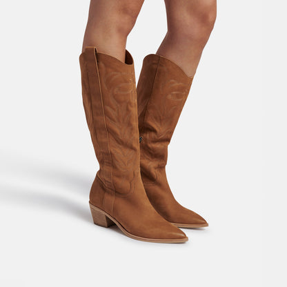 SOLEI Boots Whiskey Nubuck Dolce Vita