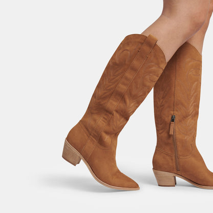 SOLEI Boots Whiskey Nubuck Dolce Vita