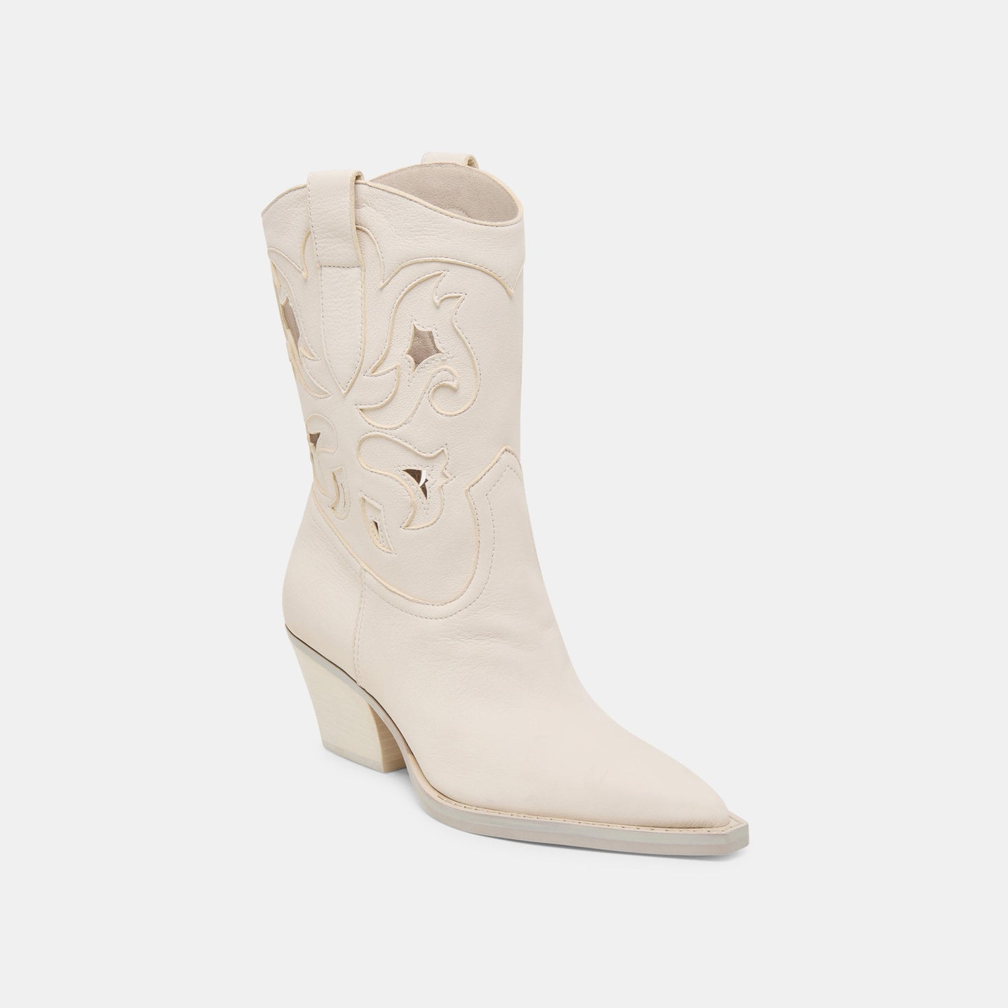 RAVENA BOOTS OFF WHITE NUBUCK Dolce Vita