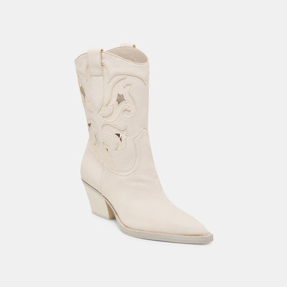 RAVENA BOOTS OFF WHITE NUBUCK Dolce Vita