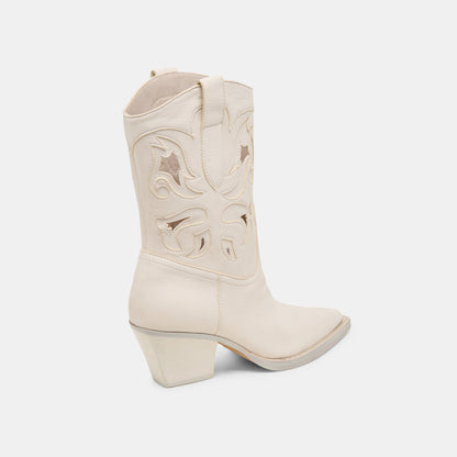 RAVENA BOOTS OFF WHITE NUBUCK Dolce Vita