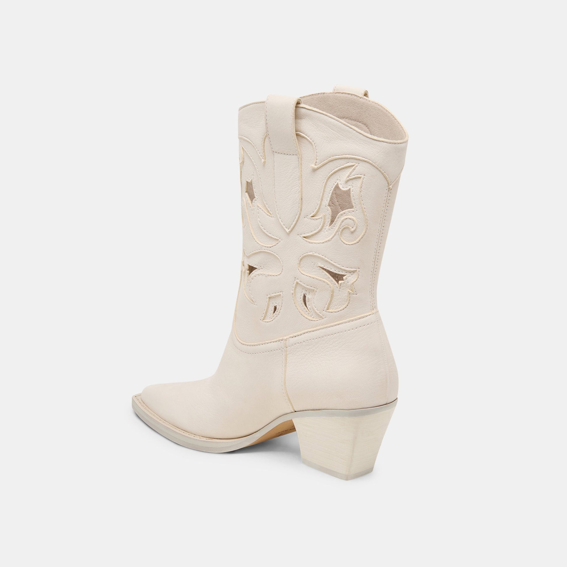RAVENA BOOTS OFF WHITE NUBUCK Dolce Vita