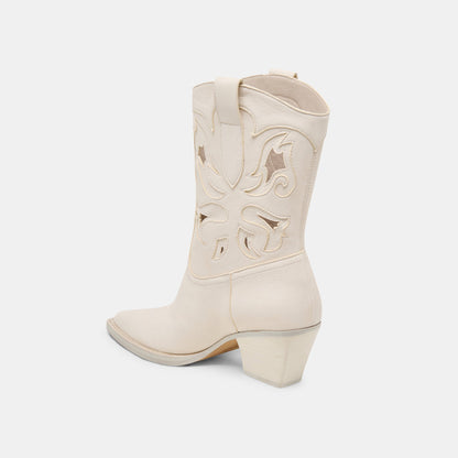 RAVENA BOOTS OFF WHITE NUBUCK Dolce Vita