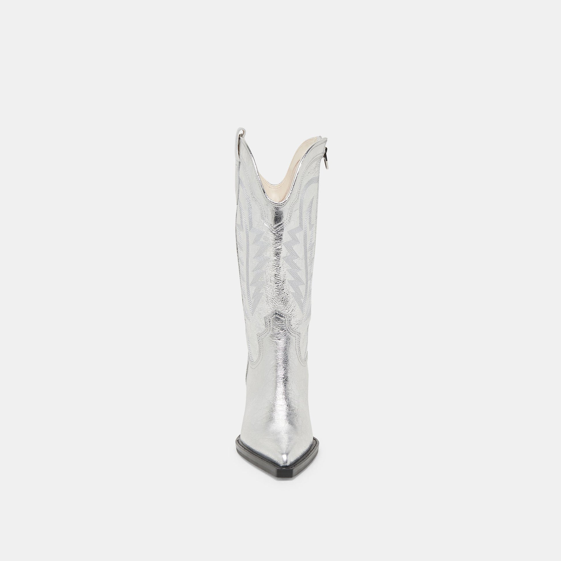 Ryland Extra Wide Calf Silver Boots Dolce Vita