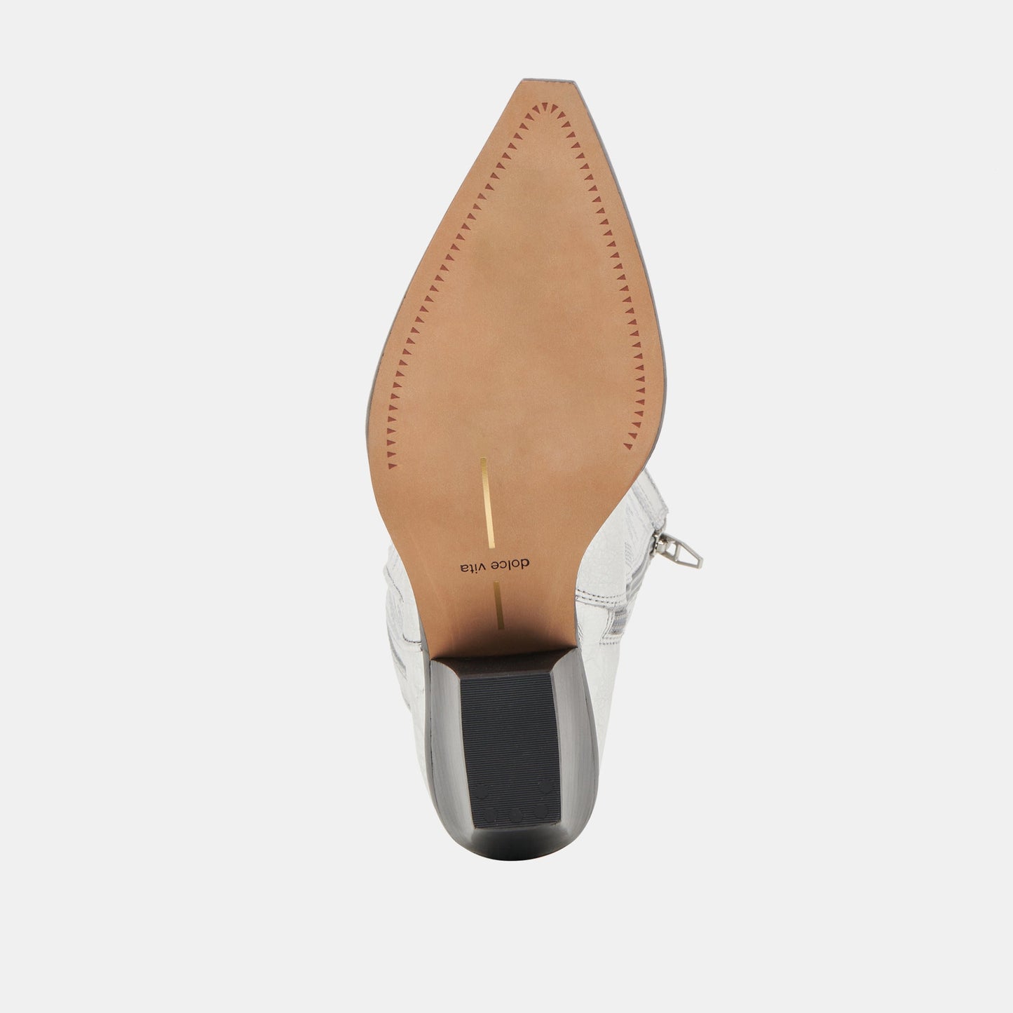 Ryland Extra Wide Calf Silver Boots Dolce Vita
