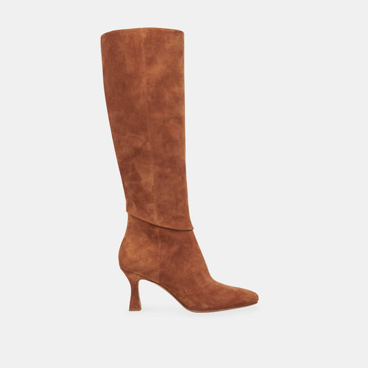GYRA BOOTS BROWN SUEDE Dolce Vita