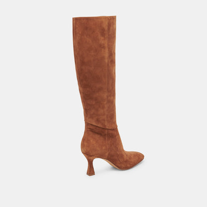 GYRA BOOTS BROWN SUEDE Dolce Vita