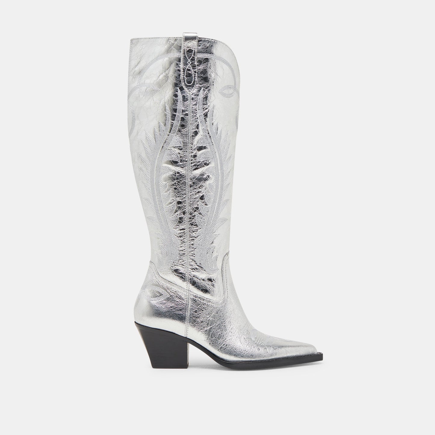 Ryatt Extra Wide Calf Silver Boots Dolce Vita