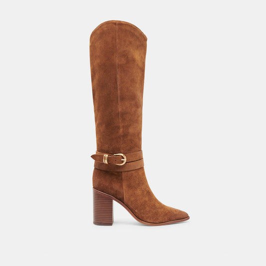 TYRONE BOOTS BROWN SUEDE Dolce Vita