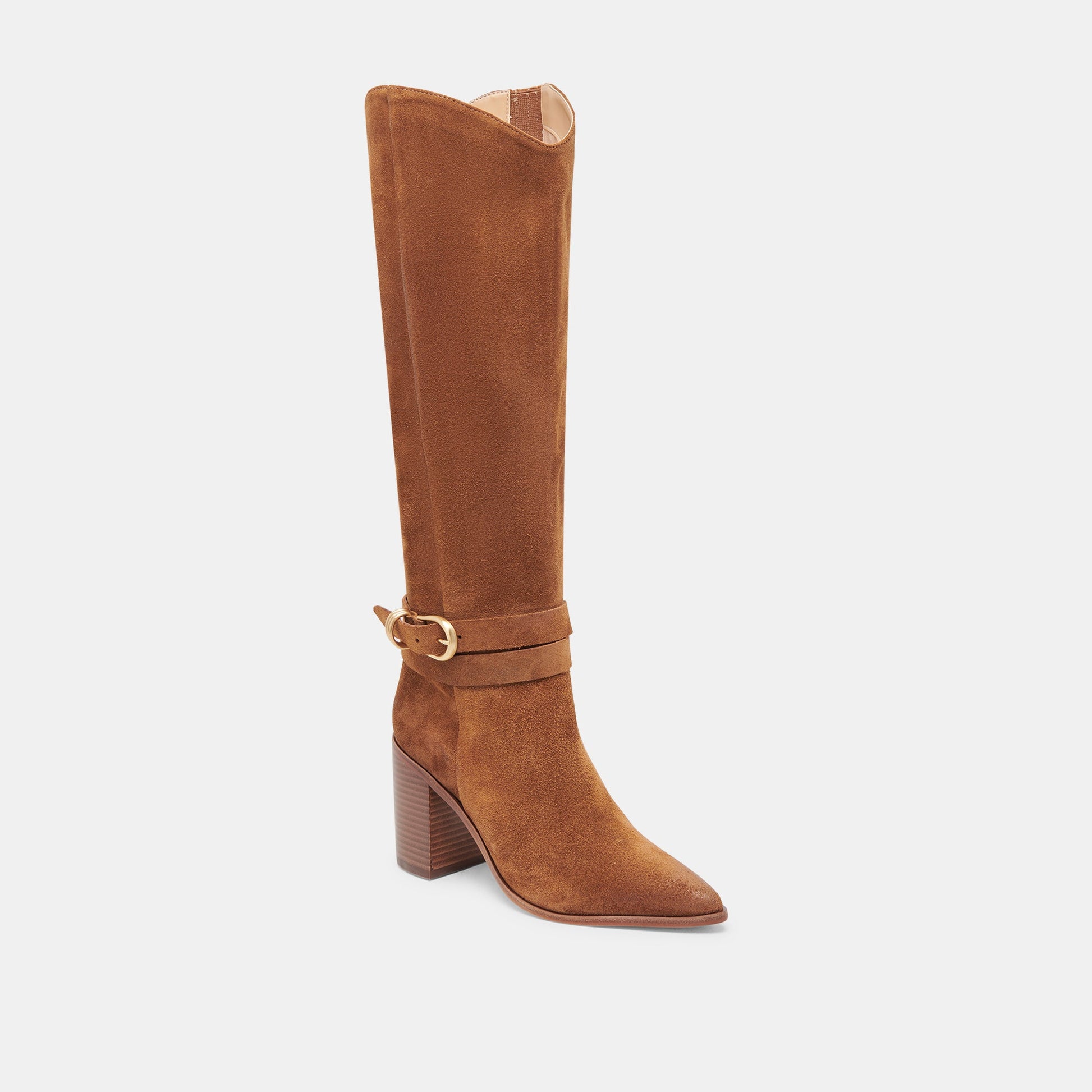 TYRONE BOOTS BROWN SUEDE Dolce Vita
