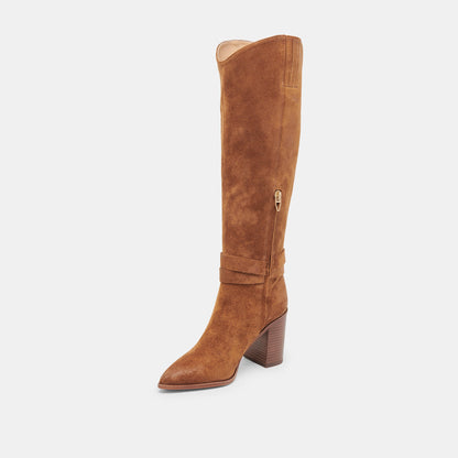 TYRONE BOOTS BROWN SUEDE Dolce Vita