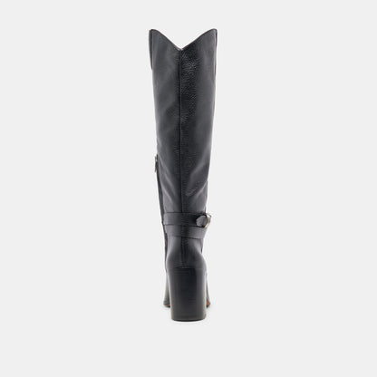 TYRONE BOOTS BLACK LEATHER Dolce Vita