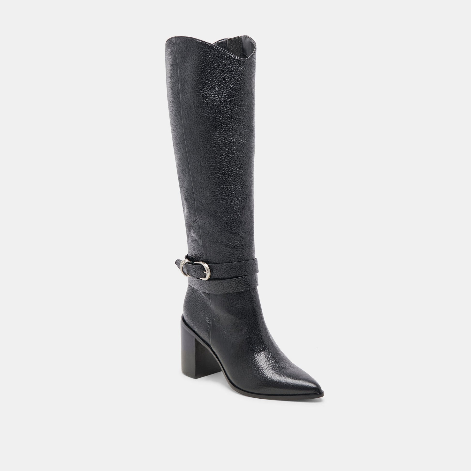 TYRONE BOOTS BLACK LEATHER Dolce Vita