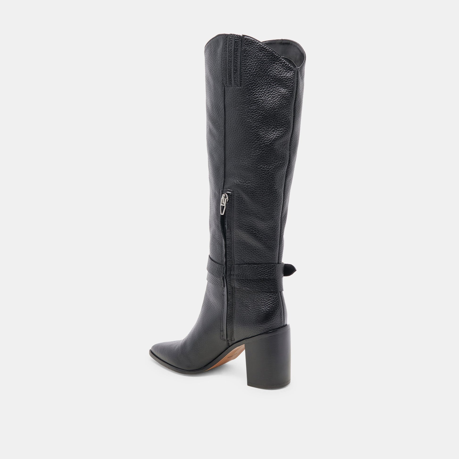 TYRONE BOOTS BLACK LEATHER Dolce Vita