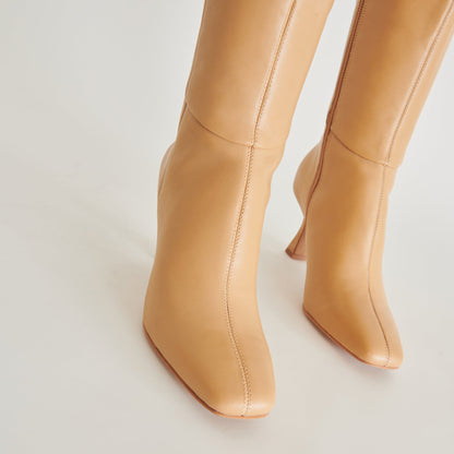 GYRA BOOTS TAN LEATHER Dolce Vita
