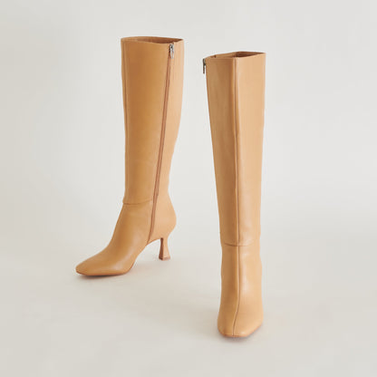 GYRA BOOTS TAN LEATHER Dolce Vita