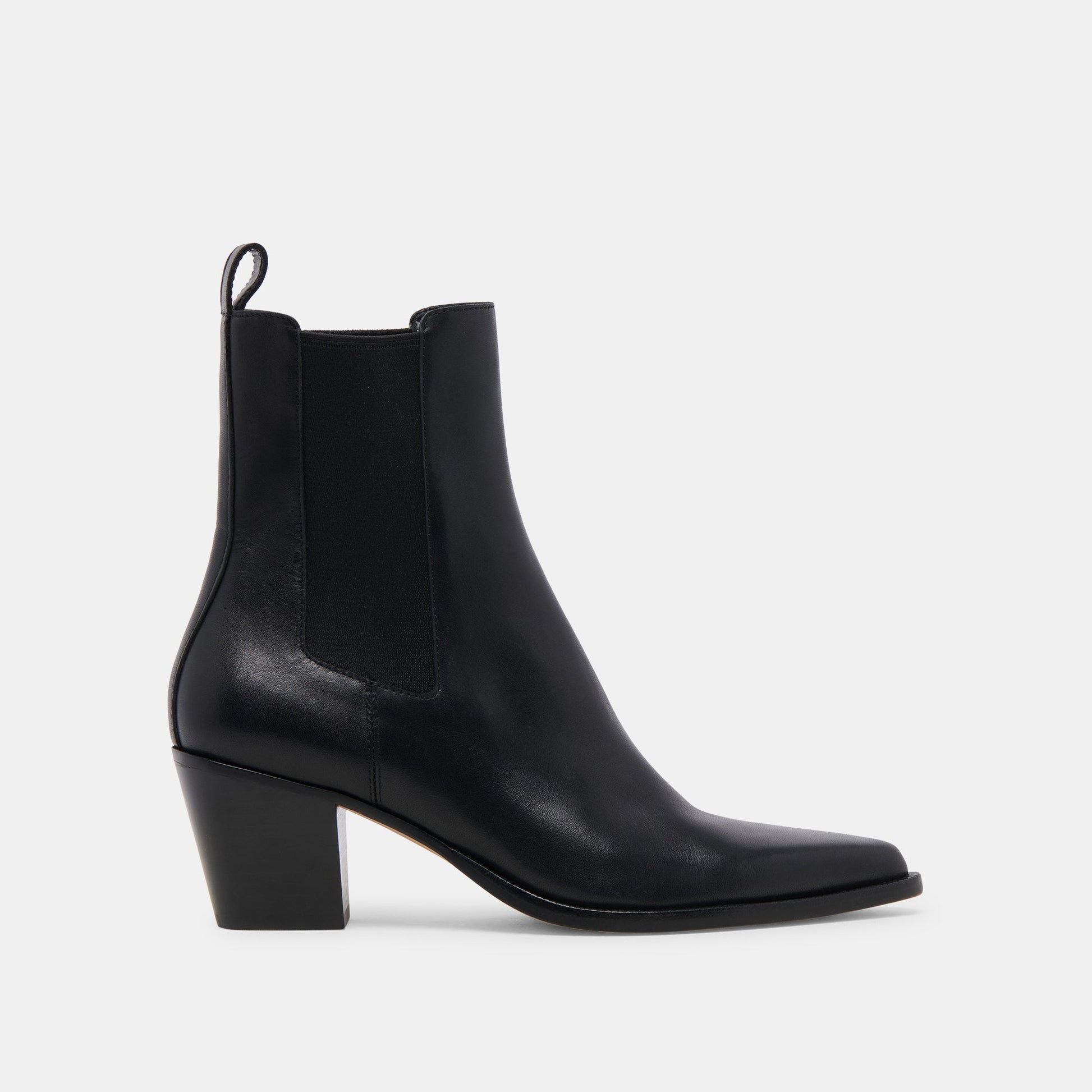 Shadie H2O Waterproof Black Leather Booties Dolce Vita